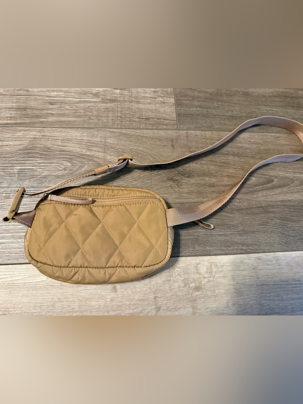 Vera Bradley Quilted Crossbody in Camel Tan - Picture 3 of 8